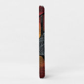 Aboriginal Design-1 iPhone/iPad case (Achterkant/links)