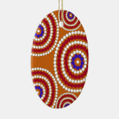Aboriginal edition keramisch ornament (Rechts)