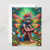 aboriginal fee briefkaart (Voorkant / Achterkant)