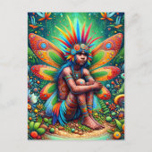 aboriginal fee briefkaart (Voorkant)