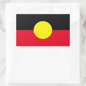 Aboriginal flag sticker (Tas)