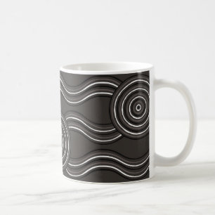Aboriginal kunst storm koffiemok