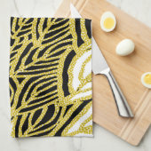 Aboriginal Pattern-14 keukenhanddoeken (Quarter Fold)