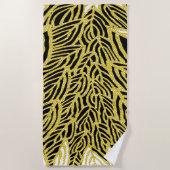 Aboriginal Pattern-14 strandlaken (Voorkant)