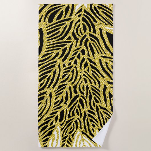 Aboriginal Pattern-14 strandlaken (Voorkant)