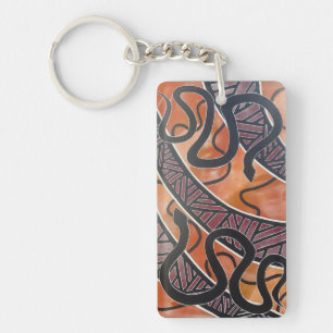 Aboriginal slang key ring sleutelhanger