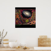 Aboriginal StarSeeds Poster (Keuken)