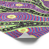 Aboriginal Sunrise Poster (Hoek)