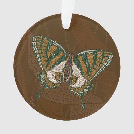 Aboriginal Swallowtail Acryl Ornament (voorkant)