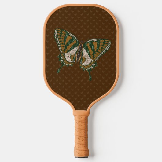 Aboriginal Swallowtail Pickleball Paddle (Voorkant)