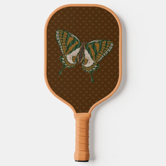 Aboriginal Swallowtail Pickleball Paddle (Achterkant)