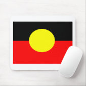 aboriginal-vlag muismat (Met muis)