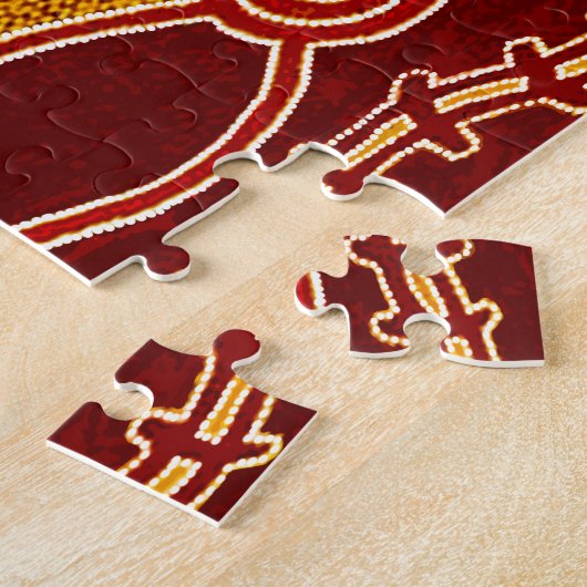 Aboriginals . legpuzzel (Zijkant)