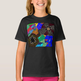 Aborigineel ontwerp/nekshirt t-shirt