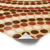 Aborigineel schilderij perfect poster (Hoek)