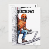 Aboristisch cadeau chirurg Birthday. Briefkaart (Voorkant / Achterkant)