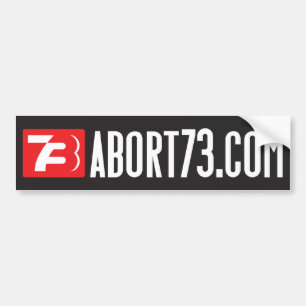 Abort73.com (webbanner)-Bumpersticker Bumpersticker