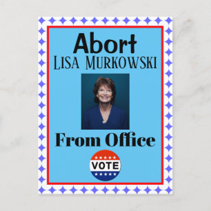 Abort Lisa Murkowski Briefkaart
