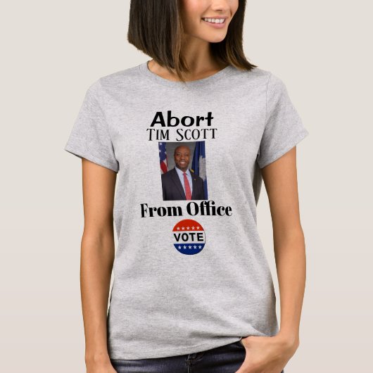 Abort Tim Scott T-shirt (Devant)