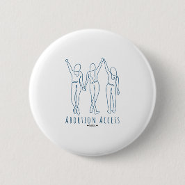 Abortus Access bewaart levens Ronde Button 5,7 Cm