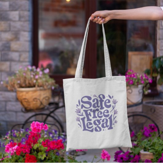 Abortus feminist tote bag