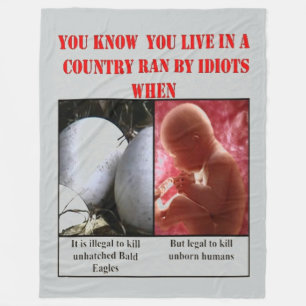 ABORTUS FLEECE DEKEN