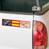Abortus gelijkheid bumpersticker (Op Truck)