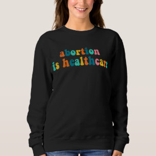 Abortus is feministisch feminisme Retro Pro in de Trui