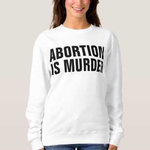 ABORTUS IS MOORD, T-shirts voor pro-life