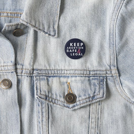 abortus veilig en legaal houden,Pro Choice Button (In situ)
