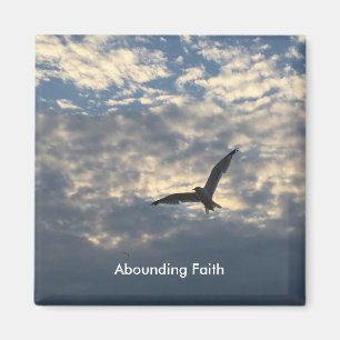 Abounding Faith Bird Magnet Magneet