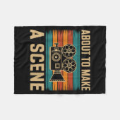 About To Make A Scene Filmmaking Filmmaker  Fleece Deken (Voorkant (Horizontaal))