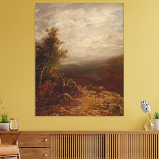 Above the Clouds Canvas Afdruk (Insitu (Woonkamer))