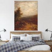 Above the Clouds Canvas Afdruk (Insitu (Slaapkamer))