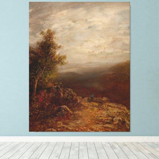 Above the Clouds Canvas Afdruk (Insitu (Houten vloer))