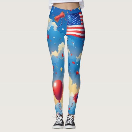 Above the Clouds Leggings (Voorkant)
