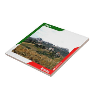 ABR019 ATESSA, Abruzzo, Italië, Tegeltje