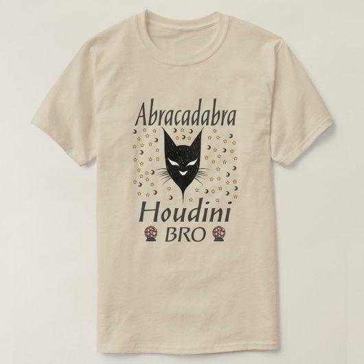 Abracadabra Houdini Bro T-shirt (Design voorkant)