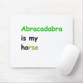 Abracadabra is mijn paard muismat (Met muis)