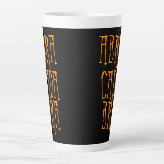 Abracadabra Latte Mug (Devant)