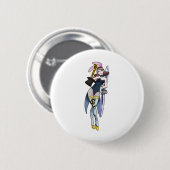 Abracadabra Mascot Ronde Button 5,7 Cm (Voorkant /achterkant)