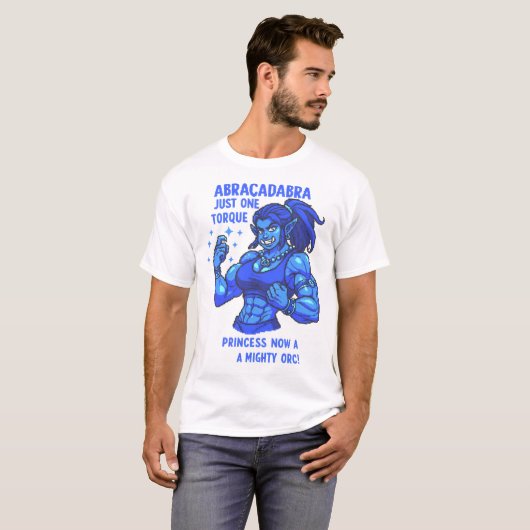 Abracadabra Slechts één koppel mystieke ORC sterkt T-shirt (Voorkant volledig)