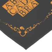 Abracadabra Toverwoord Medium Tafelloper (Hoek)