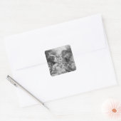 Abraham, 1645 vierkante sticker (Envelop)