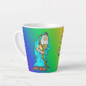 Abraham 50 e Jubileum Rainbow Latte Mok (Linkerhoek)