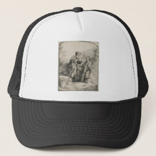 Abraham en Isaak Trucker Pet