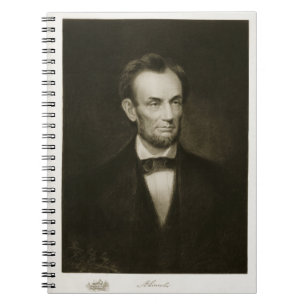 Abraham Lincoln, 16e President van de Verenigde St Notitieboek