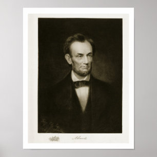 Abraham Lincoln, 16e President van de Verenigde St Poster