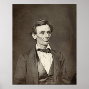 Abraham Lincoln 1860 Hesler Poster