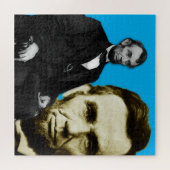 Abraham Lincoln 3 en 4 Legpuzzel (Horizontaal)